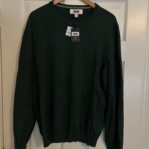 Joseph Abboud Forest Green Crewneck Sweater